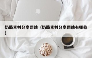 自贡奶酪素材分享网站（奶酪素材分享网站有哪些）