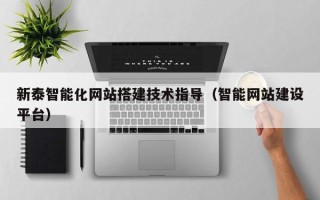 自贡新泰智能化网站搭建技术指导（智能网站建设平台）